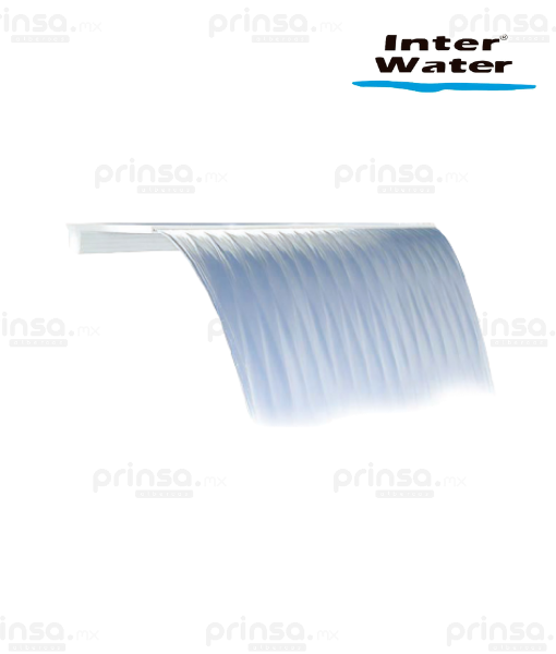 Cascada Labio Transparente Sencilla de 24″ Inter Water (6558449336354)