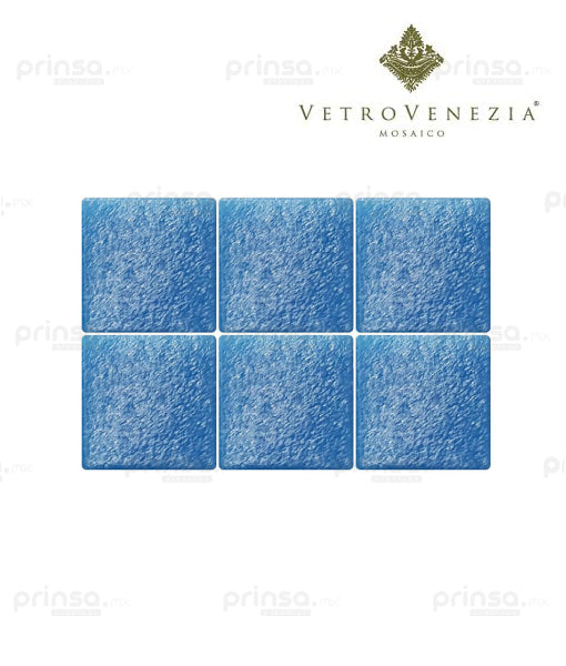Vetro Venezia- Mosaico veneciano azul Cancún 5×5 (603977547812)