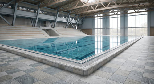 Rosa Gres y Gres Aragón: recubrimientos premium para albercas y piscinas olímpicas