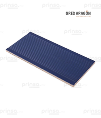 Azulejo Astriado Azul Oscuro Gres de Aragón