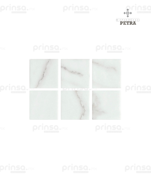 Hispano Glass PETRA Carrara 2.5x2.5 (9937056235827)