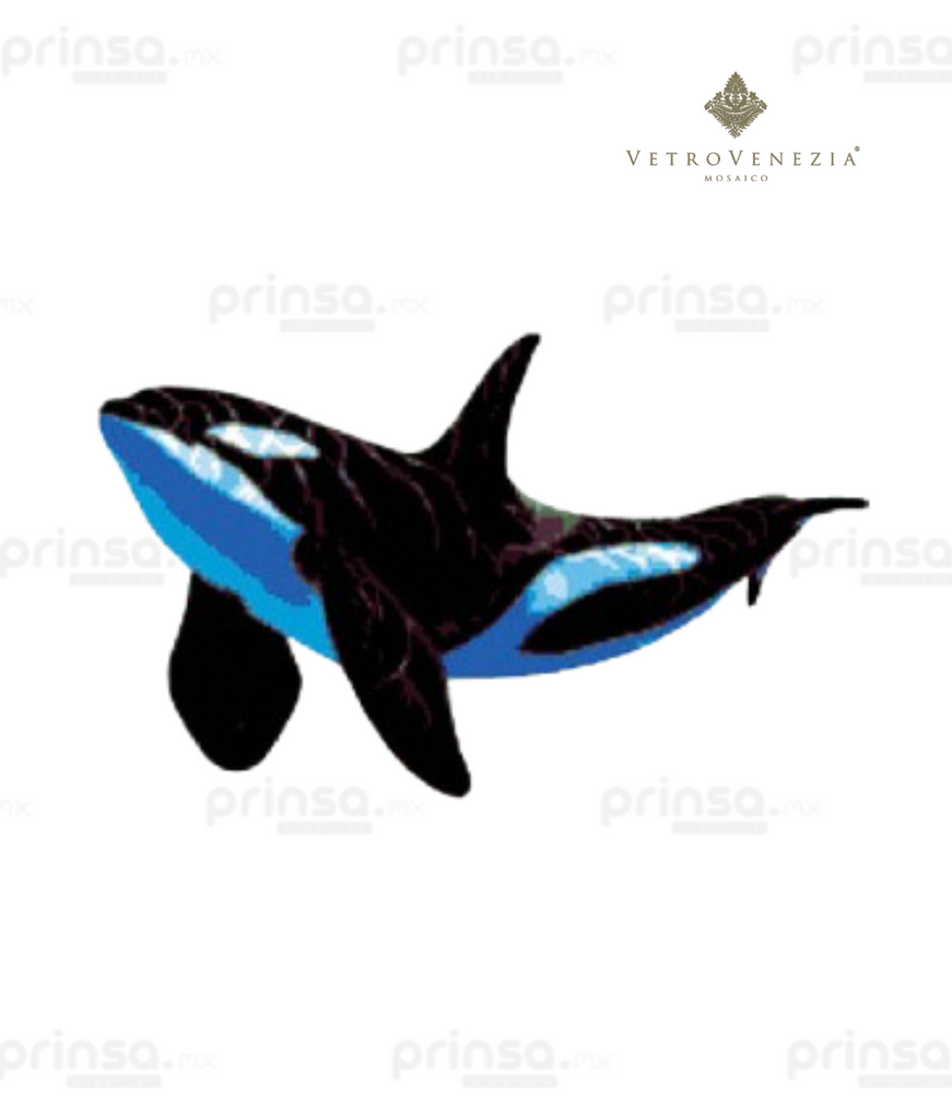 Vetro Venezia Figura Orca 15 (9800938324275)