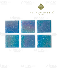 Vetro Venezia- Mosaico veneciano serie Brillare Azul Cancún 2 x 2 (6547693338658)