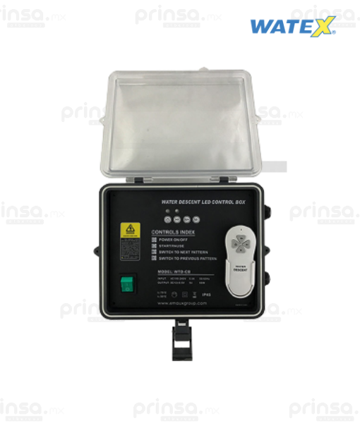 Caja y control para cascadas Led Watex (6559315787810)