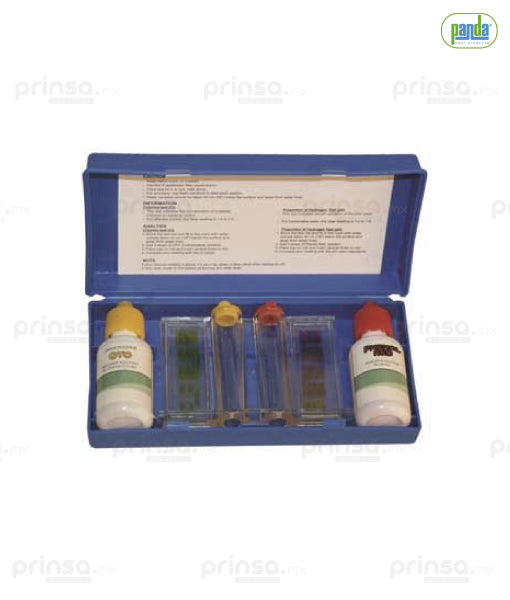 KIT ANALIZADOR CLORO Y PH  PANDA (603969519652)