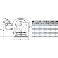 Filtro Atlantic 40¨ Inter Water (603960573988)