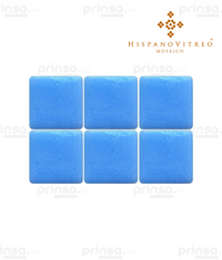 Hispano Vitreo – Mosaico color azul claro L2005 2.5 x 2.5 (603977351204)