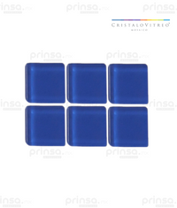 Cristalo Vitreo – Mosaico color azul intenso 2.5 x 2.5 (603977154596)