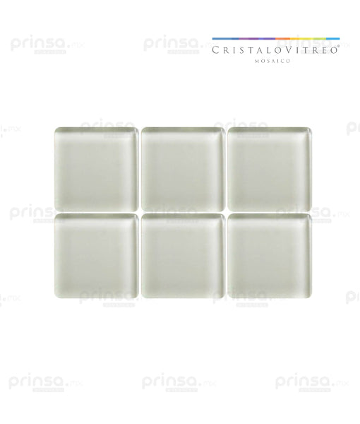 Cristalo Vitreo – Mosaico color blanco (2.5 x 2.5) (603976990756)